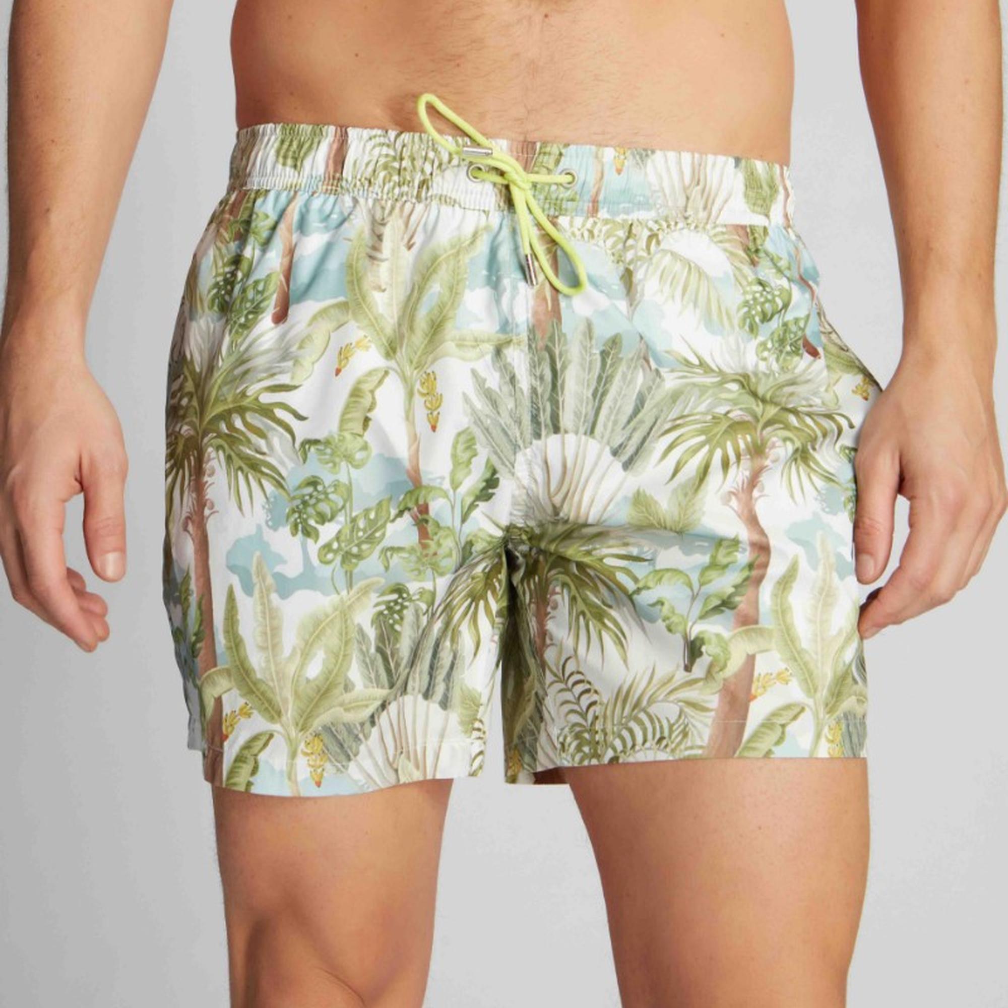 Erkek Deniz Şortu 23513 50326 - Palm tree