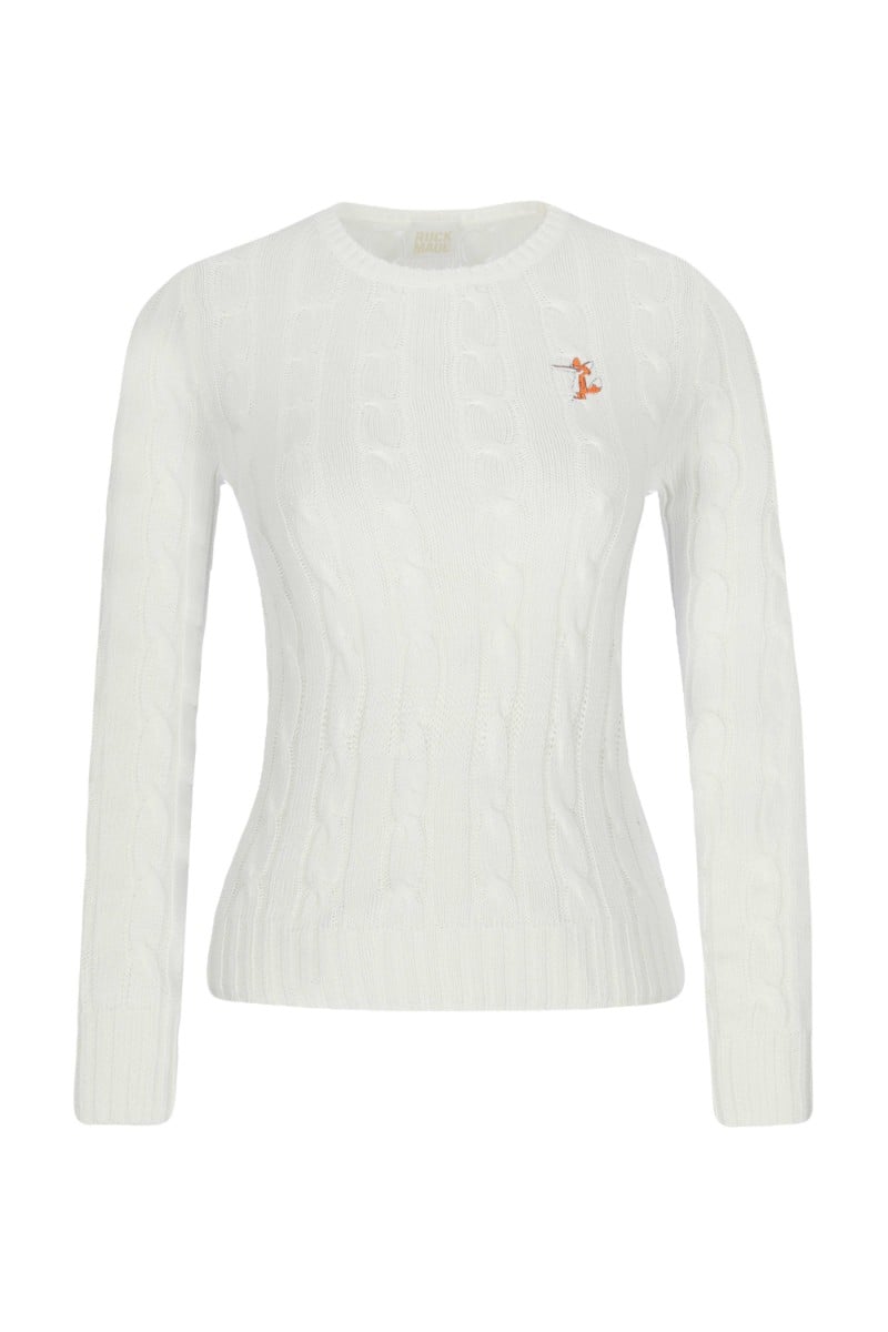  Kadın Kazak 23892 1143 - Marshmallow