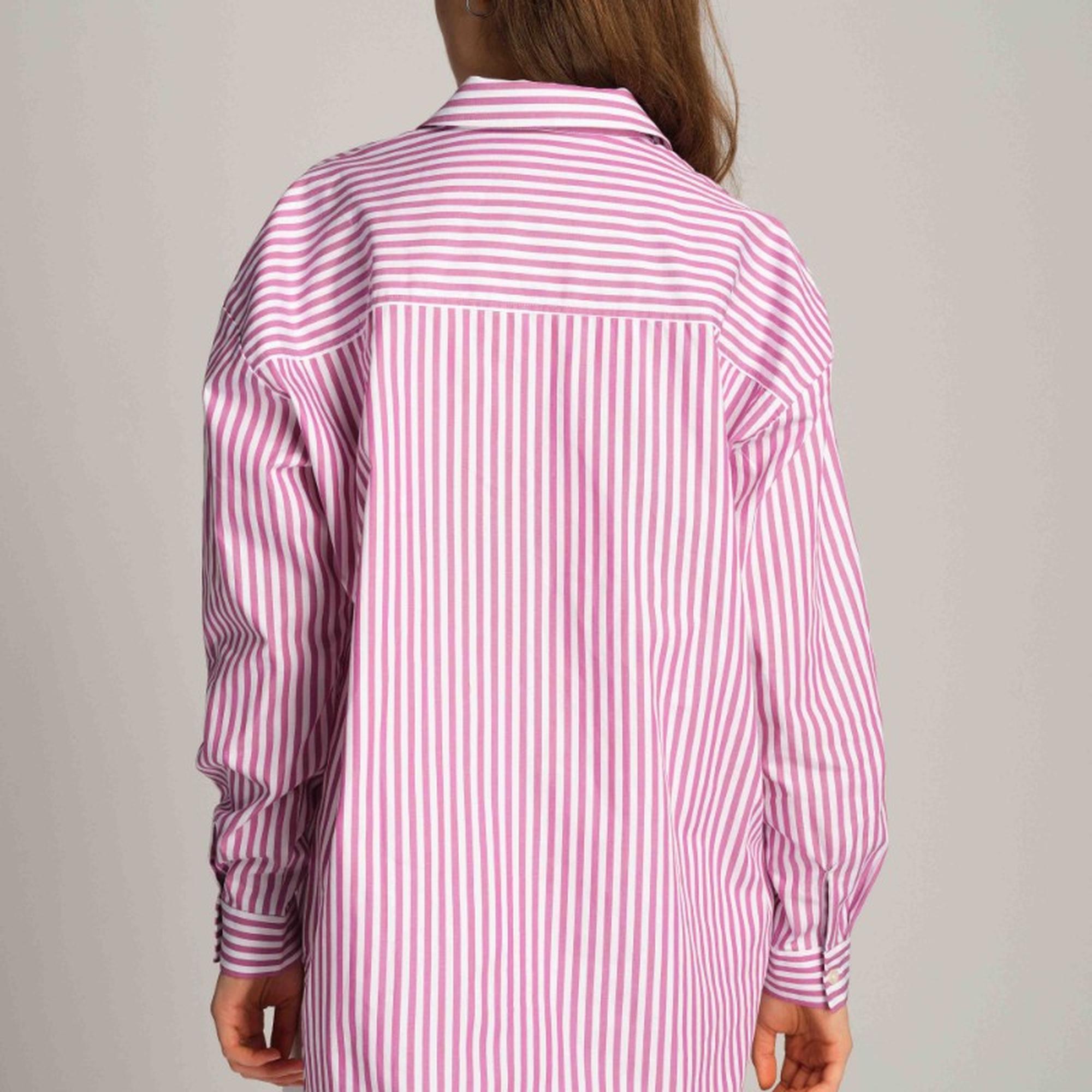 Kadın Gömlek 23904 3022 - Deep Orchide