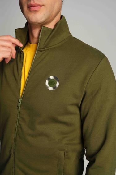  Erkek Spor Ceket 23307 0324 - Iguana green