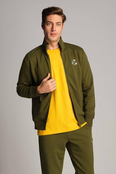  Erkek Spor Ceket 23307 0324 - Iguana green