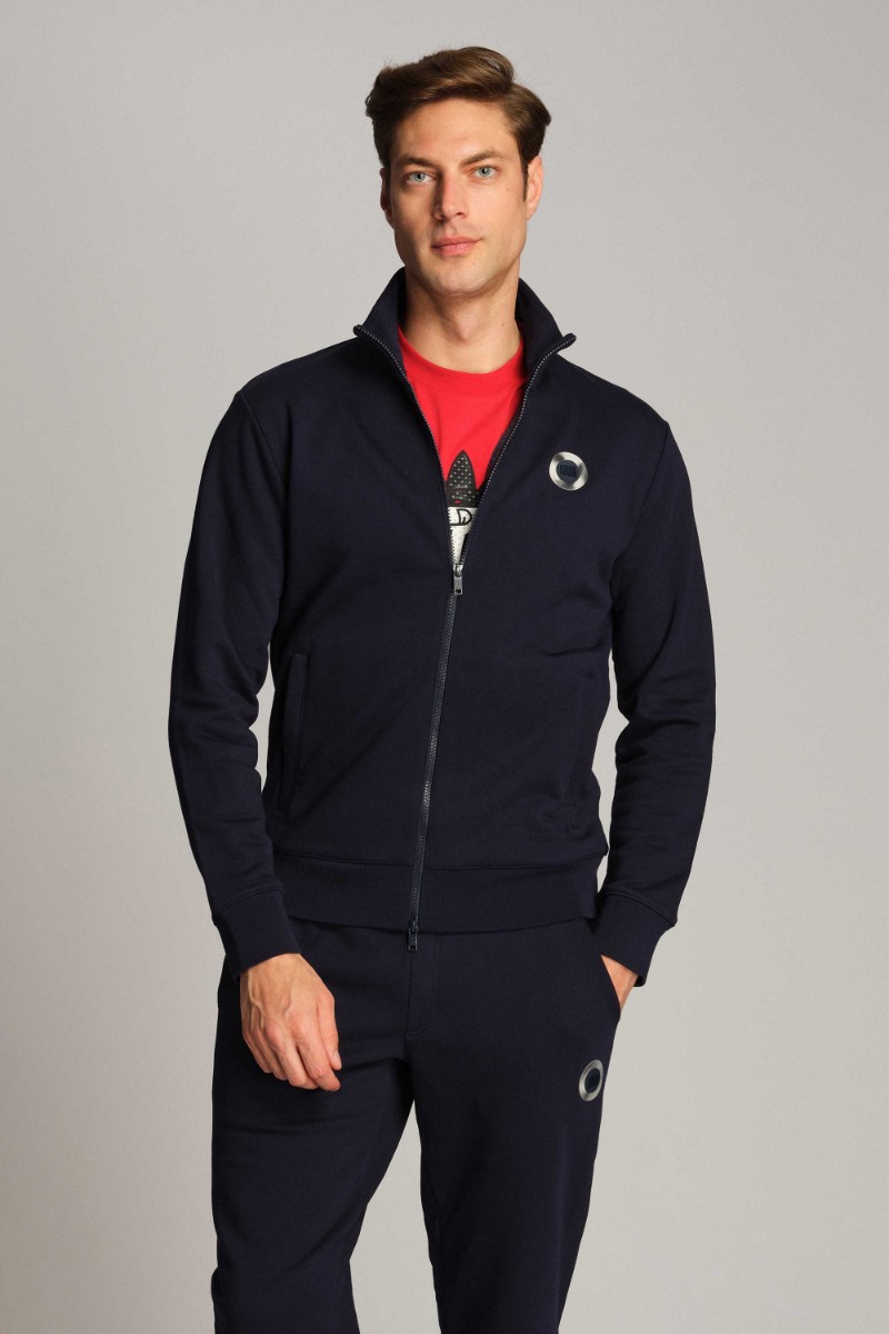  Erkek Spor Ceket 23307 166 - 166 NAVY BLUE