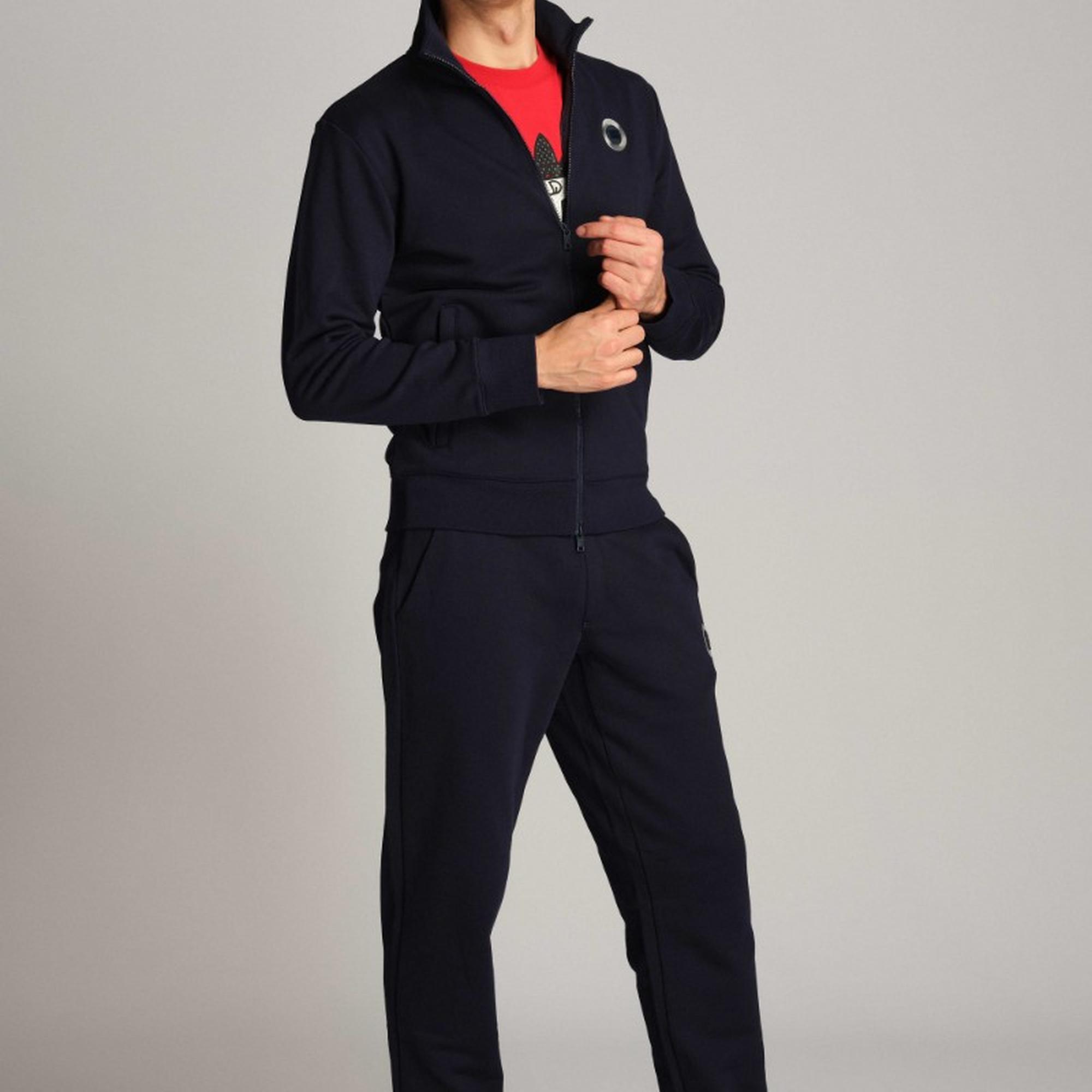 Erkek Spor Ceket 23307 166 - 166 NAVY BLUE