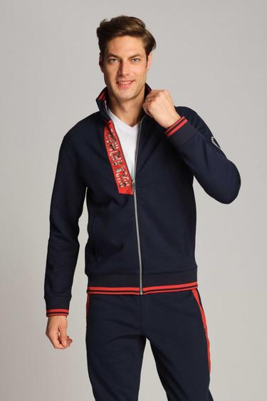  Erkek Spor Ceket 23316 166 - 166 NAVY BLUE