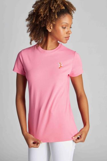  Kadın Tişört 23603 5221 - Sachet pink