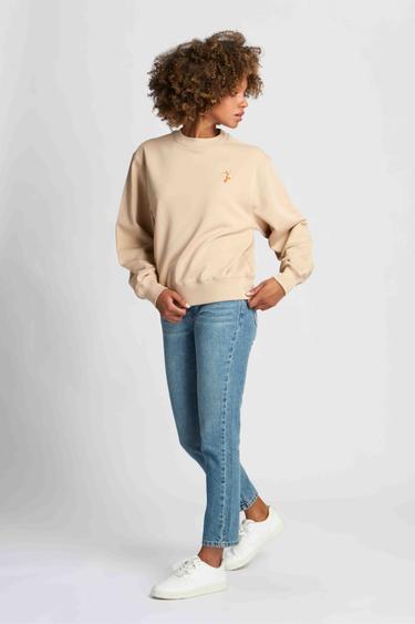  Kadın Sweatshirt 23612 1208 - Irish cream