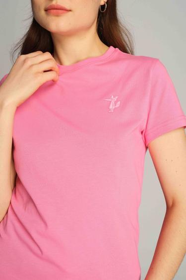  Kadın Tişört 23604 5221 - Sachet pink