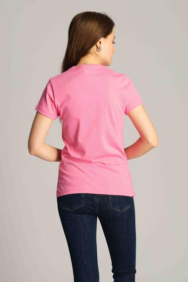 Kadın Tişört 23604 5221 - Sachet pink
