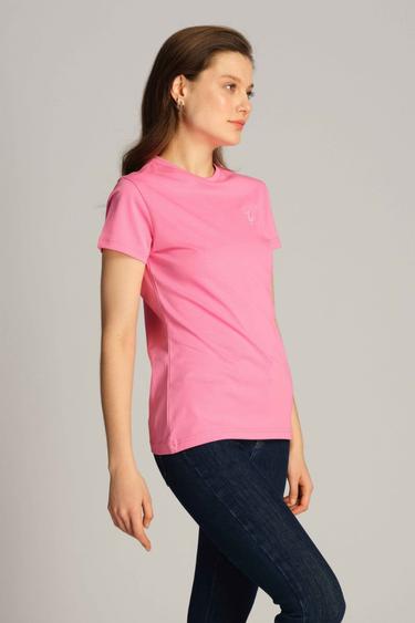  Kadın Tişört 23604 5221 - Sachet pink