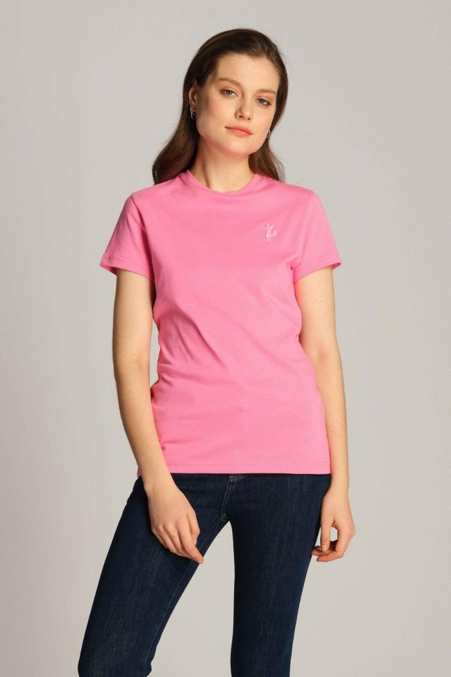  Kadın Tişört 23604 5221 - Sachet pink