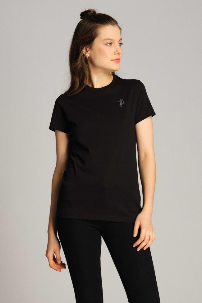  Kadın Tişört 23604 9000 - 9000 NERO