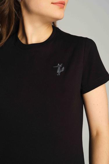  Kadın Tişört 23604 9000 - 9000 NERO