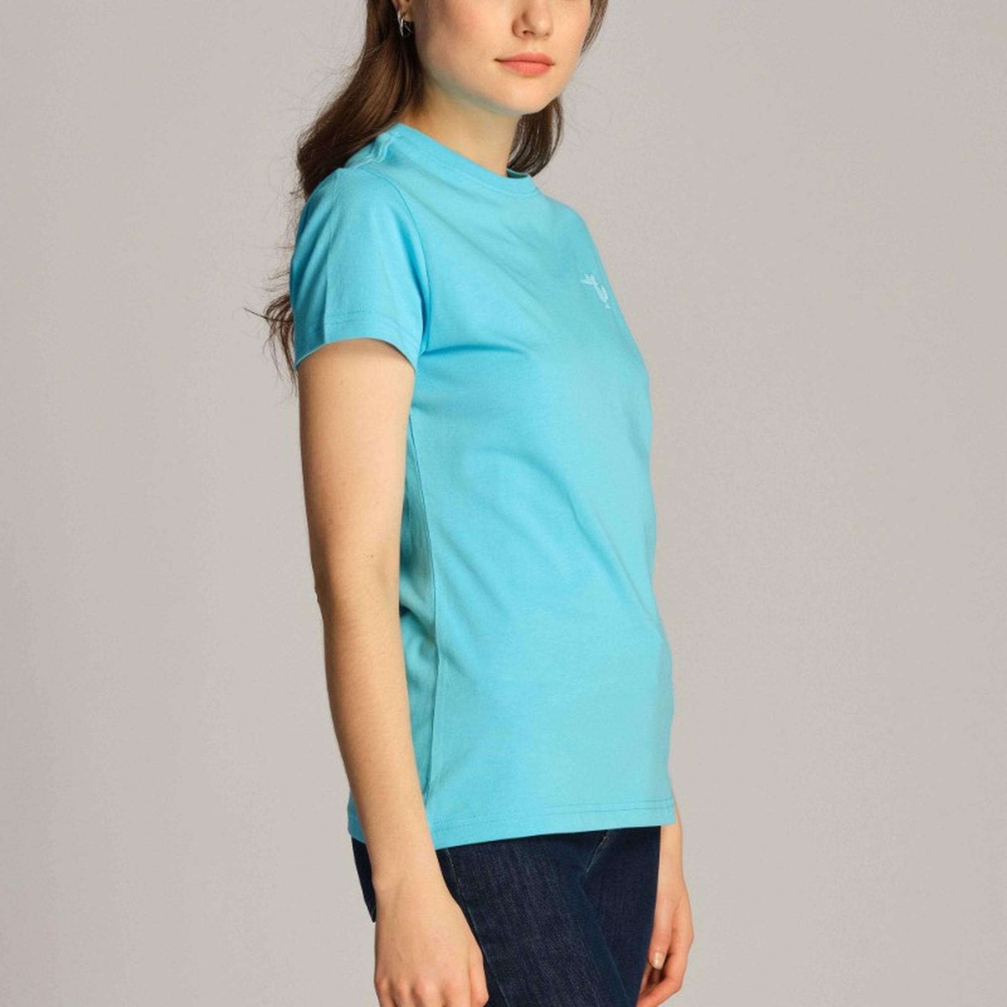 Kadın Tişört 23604 1445 - Bachelor button