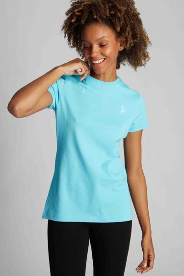  Kadın Tişört 23604 1445 - Bachelor button