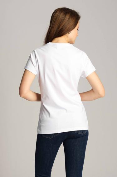  Kadın Tişört 23604 1000 - 1000 WHITE