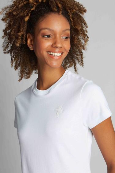  Kadın Tişört 23604 1000 - 1000 WHITE