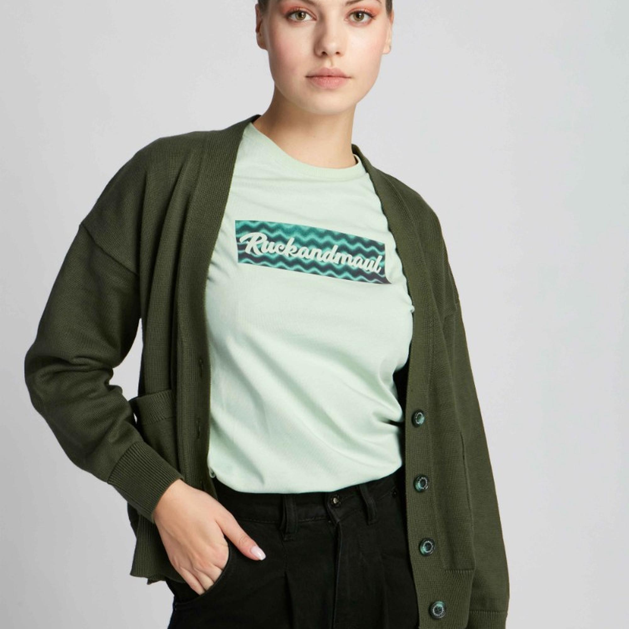 Kadın Hırka 23223 0324 - Iguana green