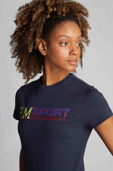 Kadın Tişört 23611 166 - 166 NAVY BLUE