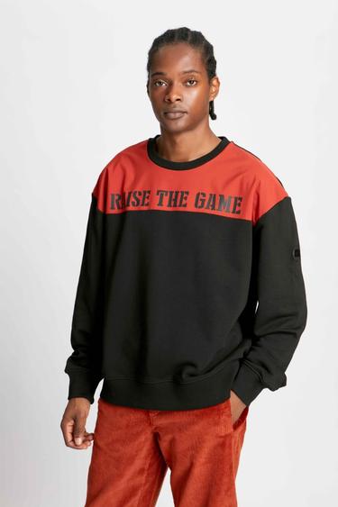 Erkek Sweatshirt 23340 9000 - 9000 NERO
