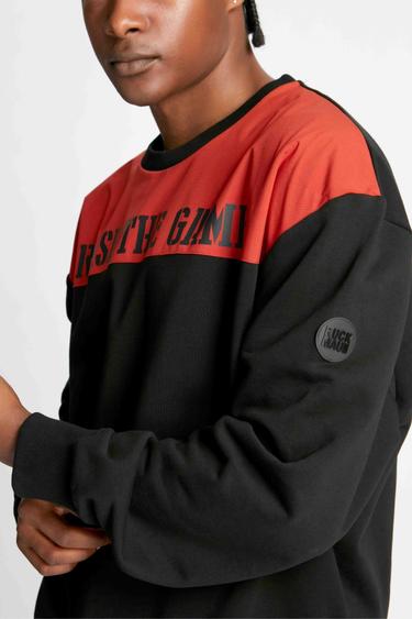  Erkek Sweatshirt 23340 9000 - 9000 NERO