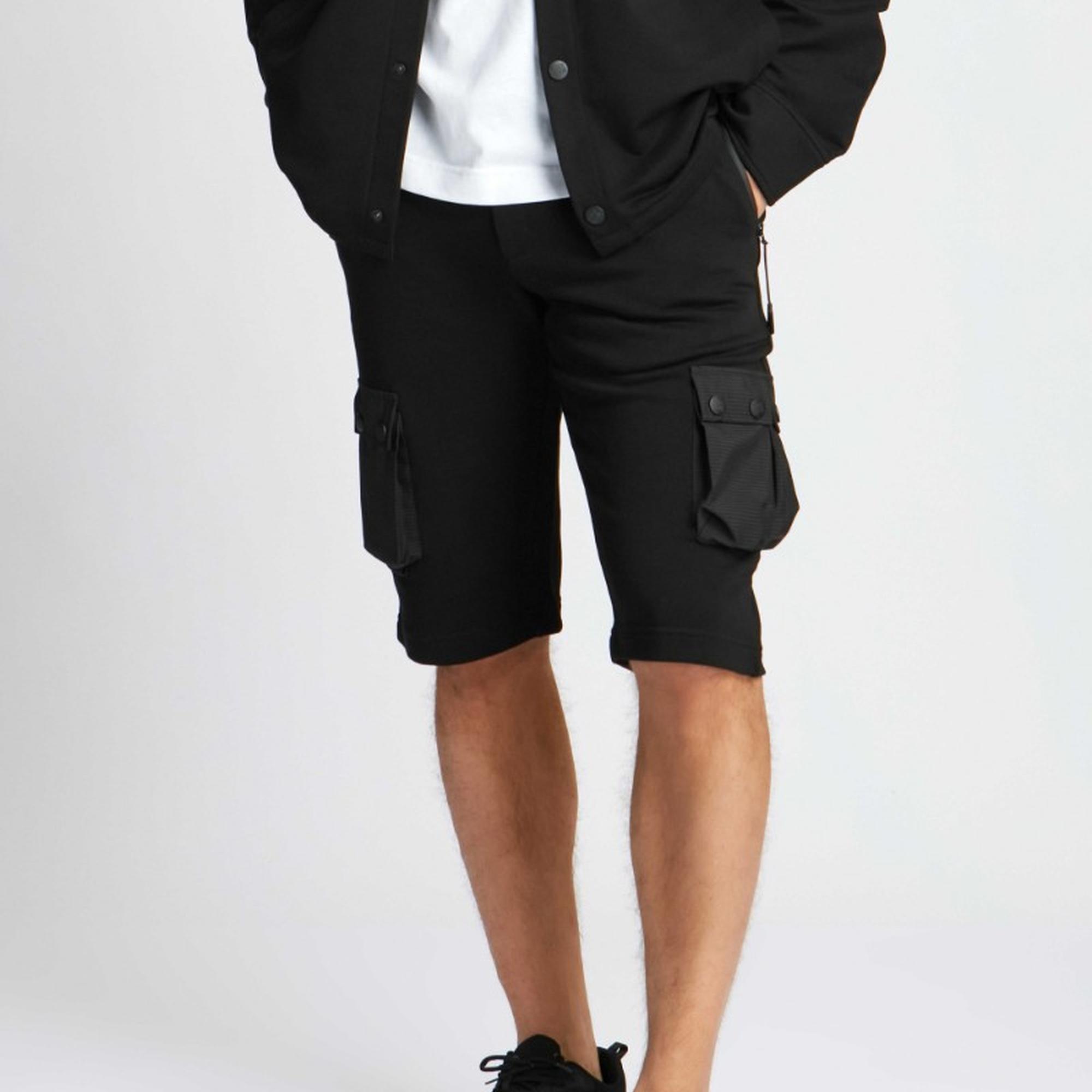 Erkek Bermuda Şort 22073 9000 - 9000 NERO