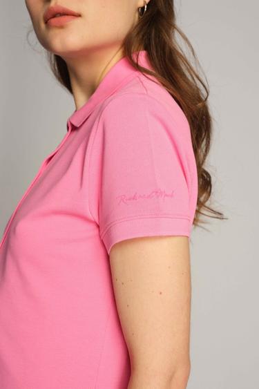  Kadın Elbise 22801 1421 - Neon pink