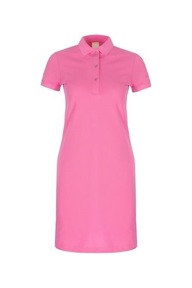  Kadın Elbise 22801 1421 - Neon pink