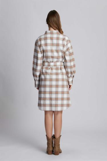  Kadın Elbise 23791 15022 - STONE GREY