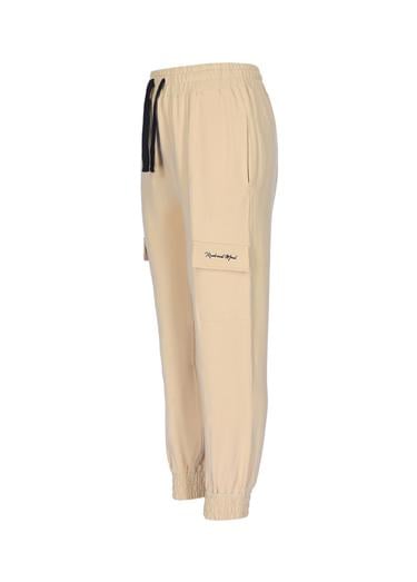  Kadın Örme Pantolon 22054 709 - MACADAMIA