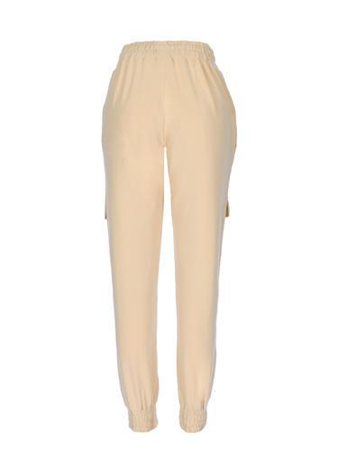  Kadın Örme Pantolon 22054 709 - MACADAMIA