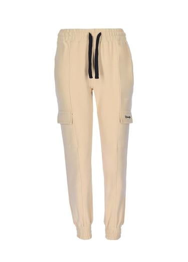  Kadın Örme Pantolon 22054 709 - MACADAMIA