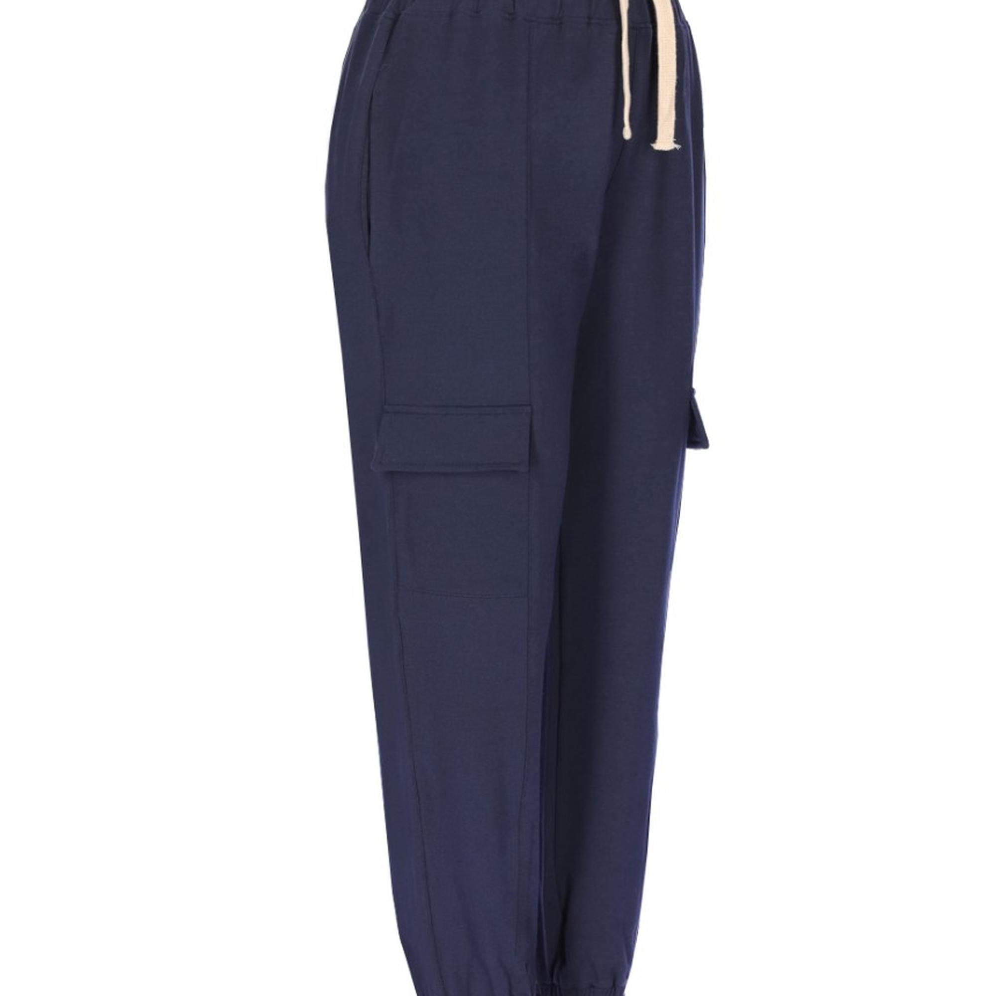 Kadın Örme Pantolon 22054 166 - 166 NAVY BLUE