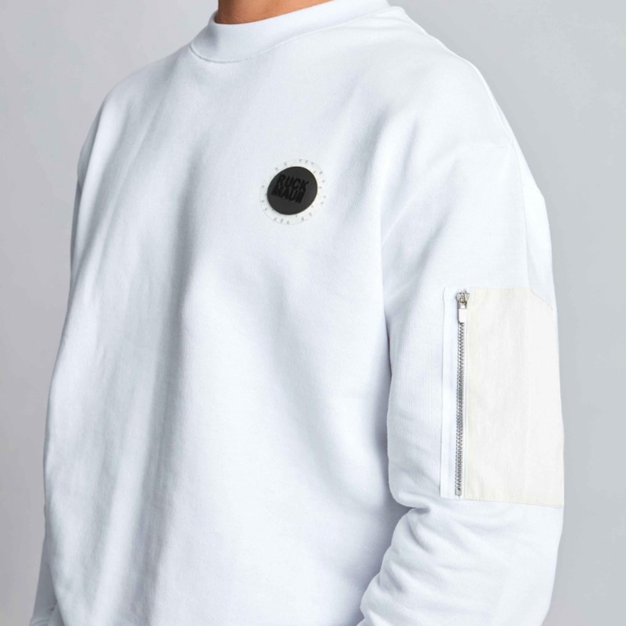 Erkek Sweatshirt 23024 1000 - 1000 WHITE