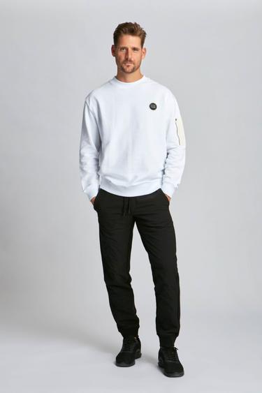  Erkek Sweatshirt 23024 1000 - 1000 WHITE