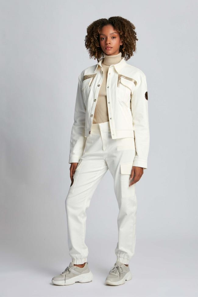  Kadın Pantolon 21825 1000 - 1000 WHITE