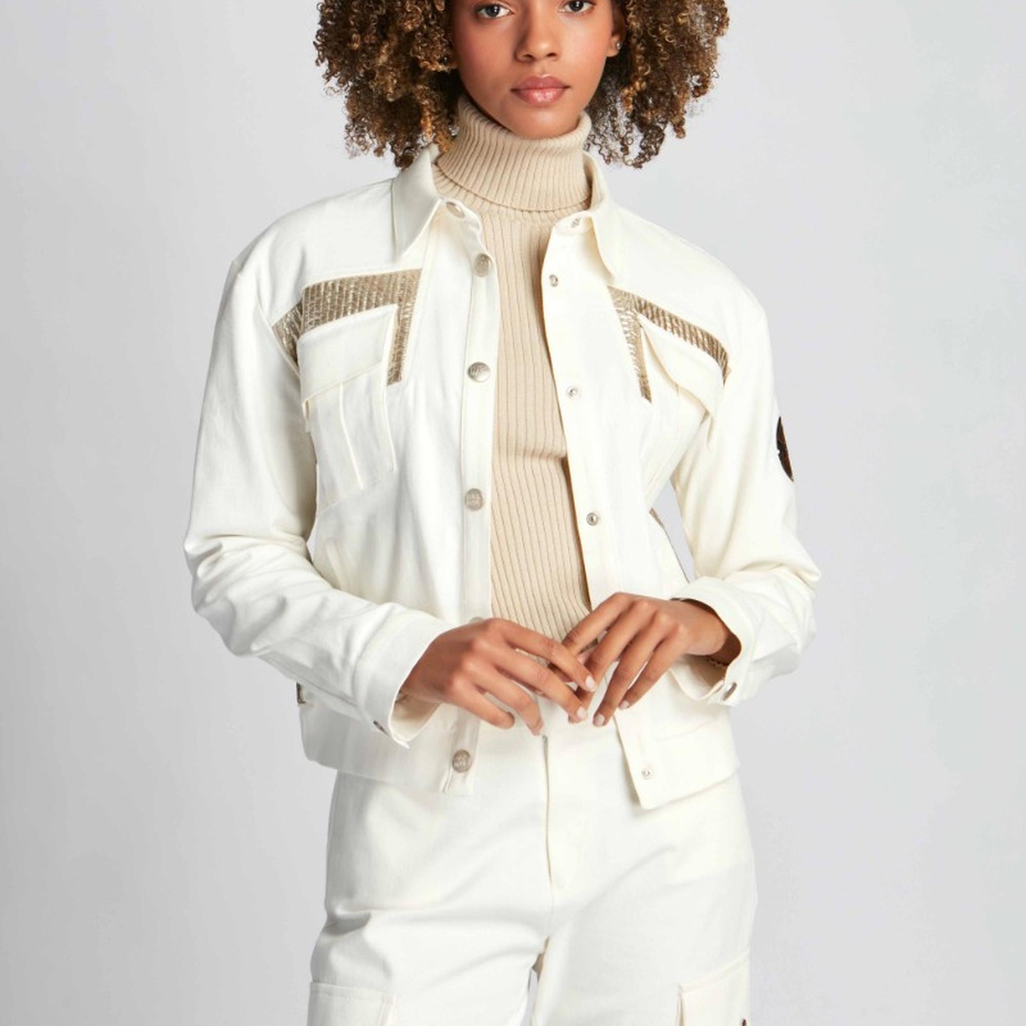 Kadın Pantolon 21825 1000 - 1000 WHITE