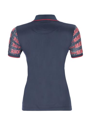 Kadın Polo Tişört 21337 166 - 166 NAVY BLUE