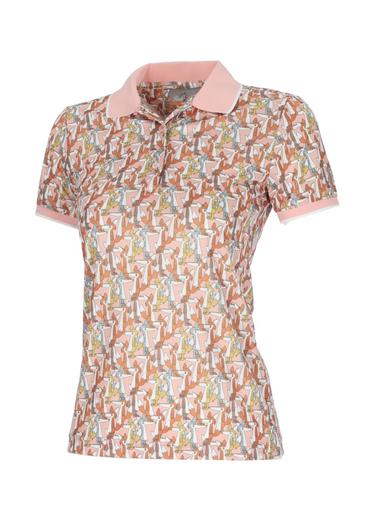  Kadın Polo Tişört 21338 1611 - BRIDAL ROSE