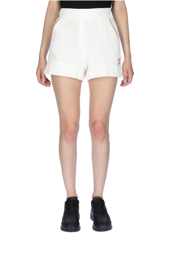  Kadın Bermuda Şort 21369 1000 - 1000 WHITE