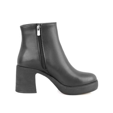  Kadın Siyah Topuklu Bot