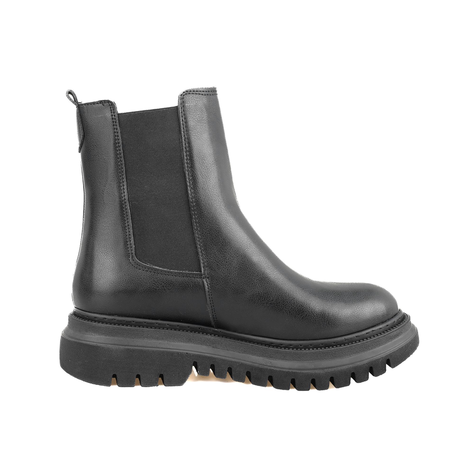 Kadın Siyah Lastikli Chelsea Bot