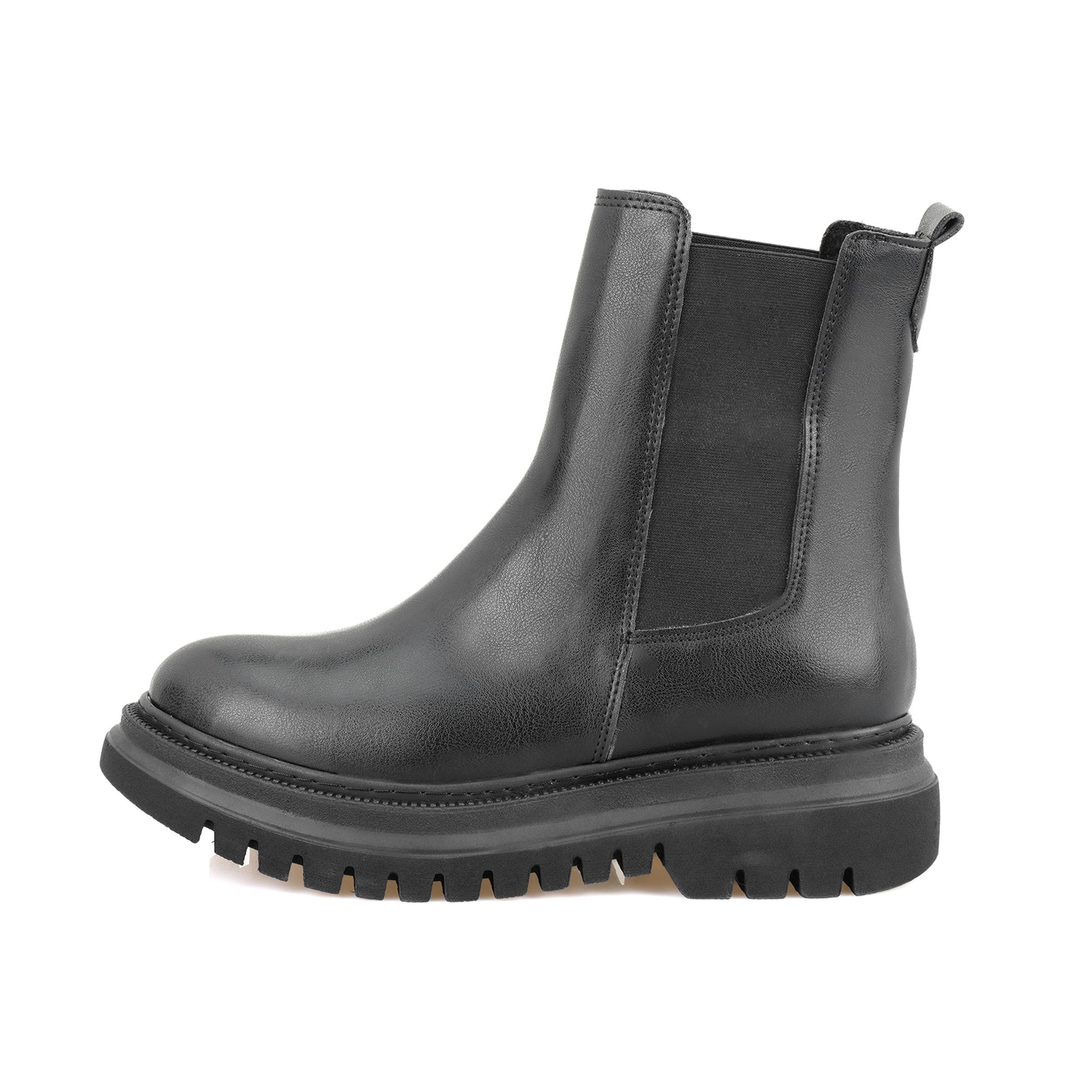 Kadın Siyah Lastikli Chelsea Bot