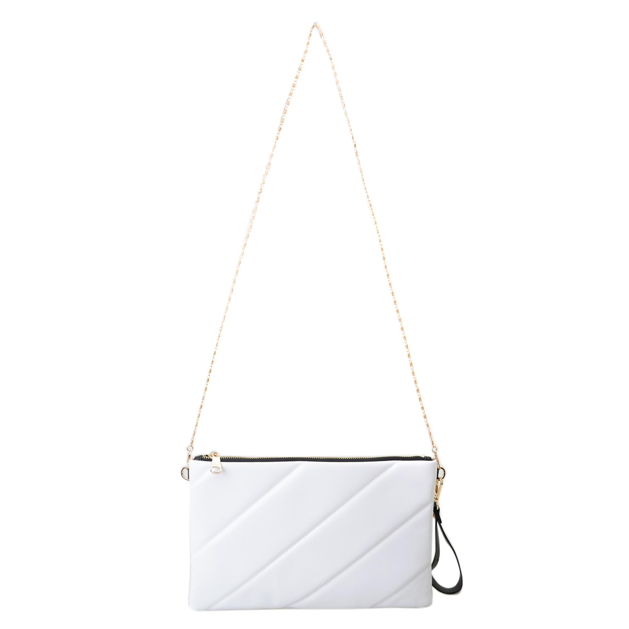 Amabella Beyaz Kadın Portföy Çanta