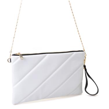  Amabella Beyaz Kadın Portföy Çanta
