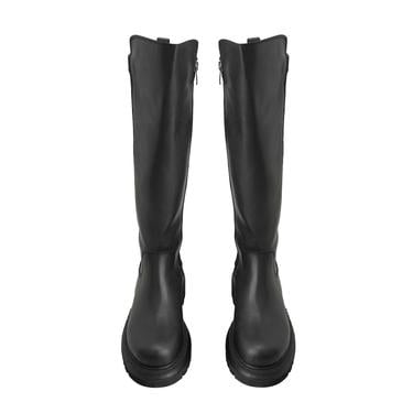  Zeljko Siyah Kadın Fermuarlı Çizme