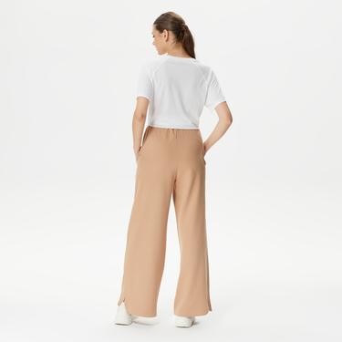  Puma Infuse Wide Leg Kadın Bej Eşofman Altı