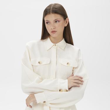  Dahlia Bianca Dakota Kadın Beyaz Tulum