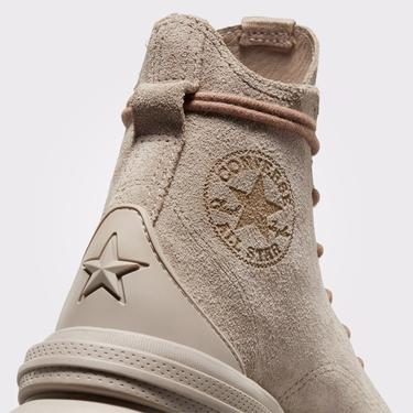  Converse Run Star Legacy Cx Platform Mono Suede Unisex Gri Sneaker