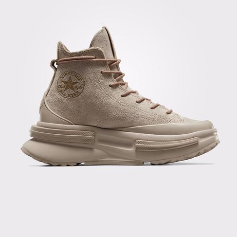  Converse Run Star Legacy Cx Platform Mono Suede Unisex Gri Sneaker