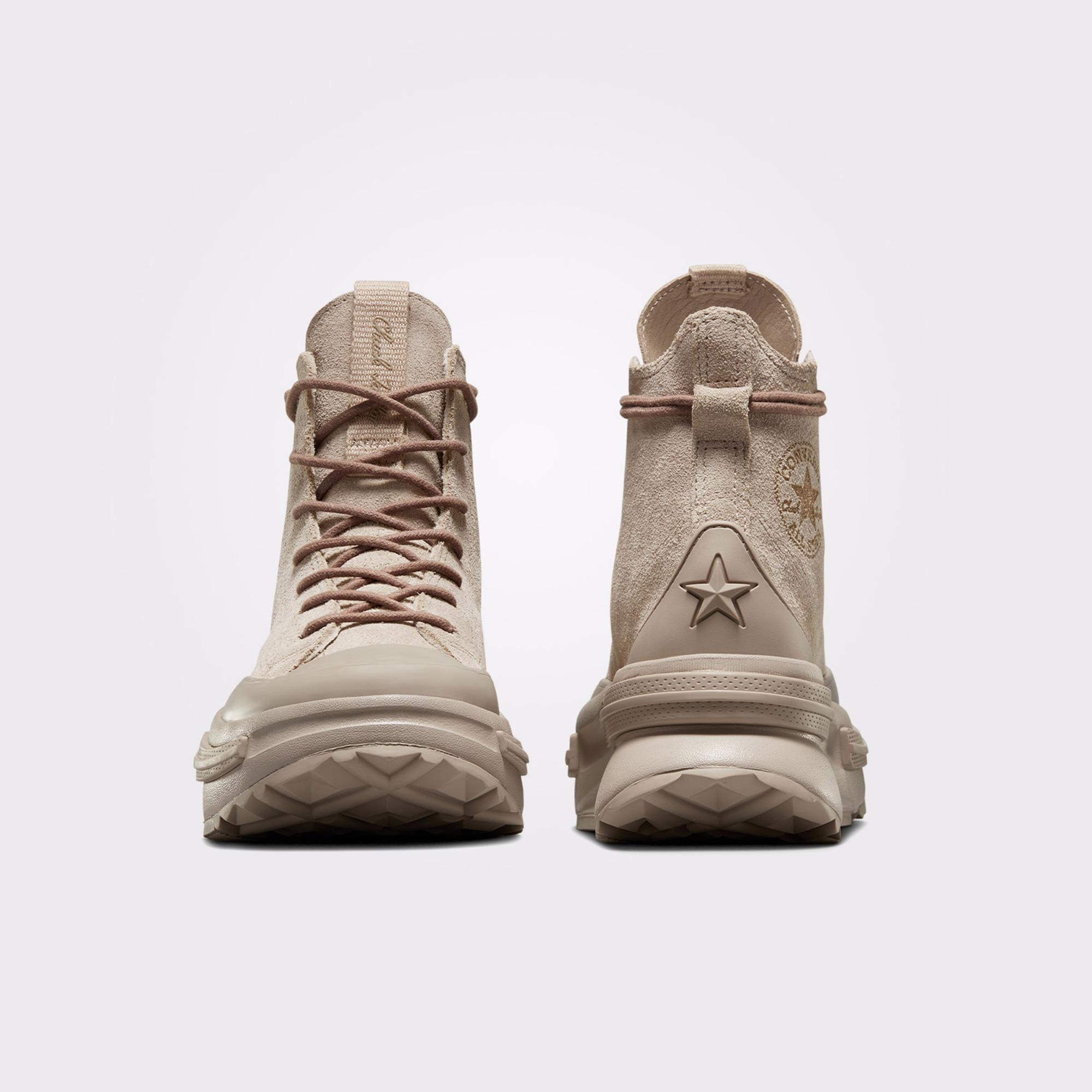 Converse Run Star Legacy Cx Platform Mono Suede Unisex Gri Sneaker